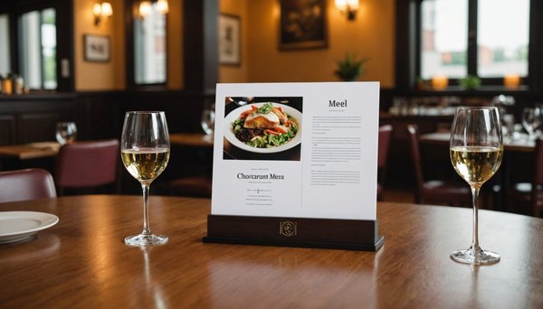 Comment bien sélectionner votre porte menu de restaurant ?